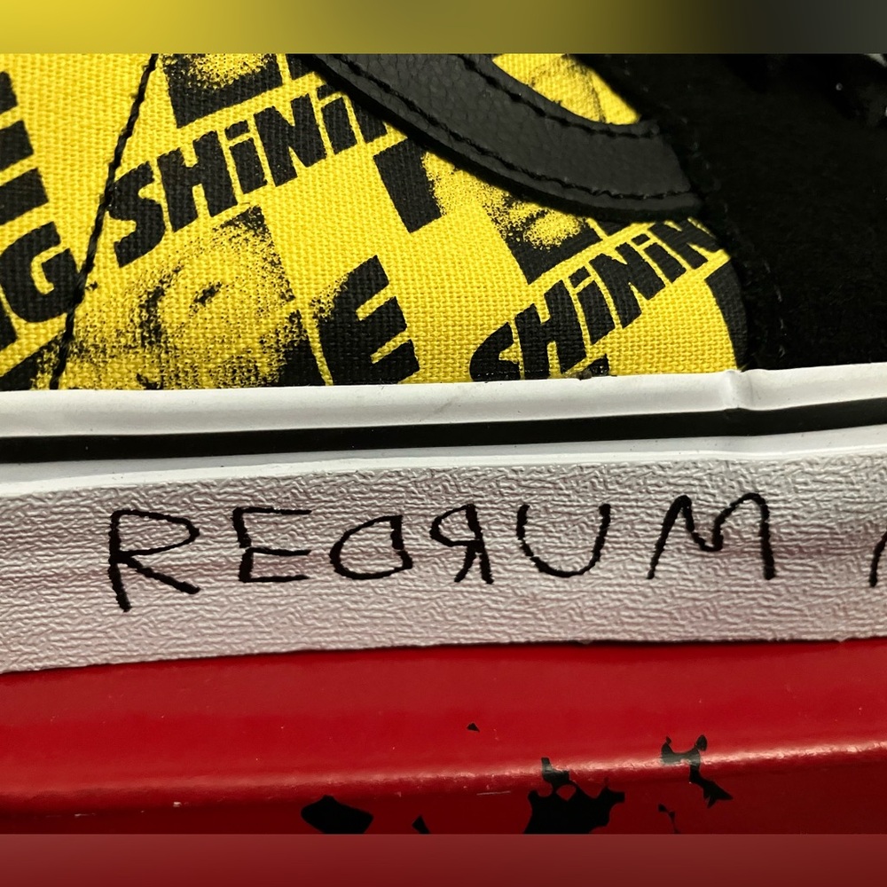 RARE Shoes Vans x House of Terror The Shining Sk8-Hi Horror Movie Sneakers NEW - Picture 7 of 16